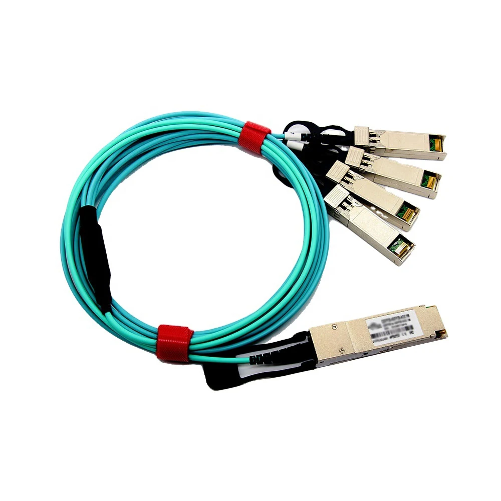 40G QSFP+ to 4x10G SFP+ AOC 3m Active Optical Cable OM3