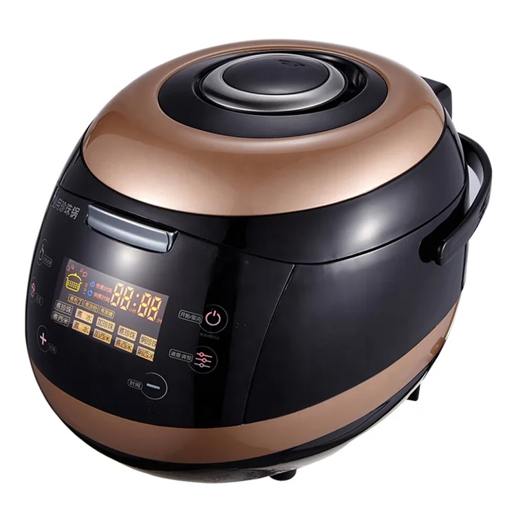 English Version Commercial 5L Boba Cooker Machine Rice Pot Cooker Auto Smart Tapioca Pearl Factory Price