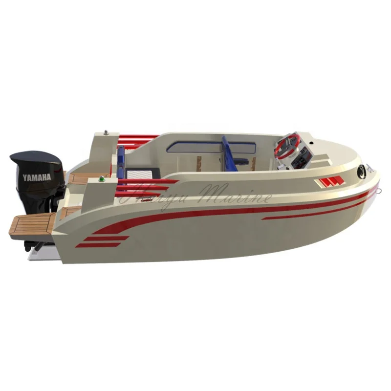 Multi-function high speed aluminium mini boat
