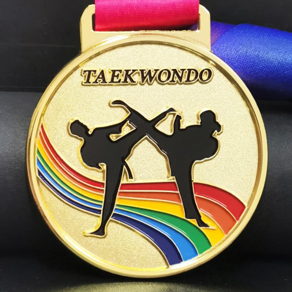 Wholesale Quality Custom Marathon Running Basketball Bicycle No Mold Medal for Sticker Metal Blank Insert Stock Medals