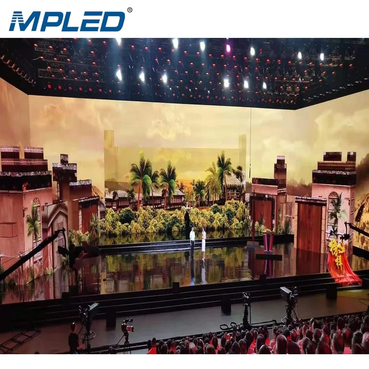 MPLED 500x500 energy saving cold LED screen stage rental video wall 3840Hz