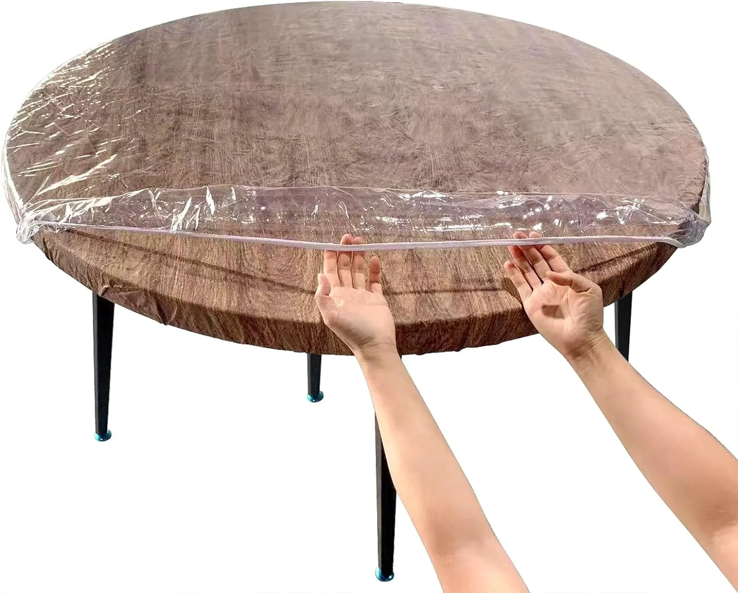 hot selling Affordable pe plastic tablecloth waterproof disposable table cover