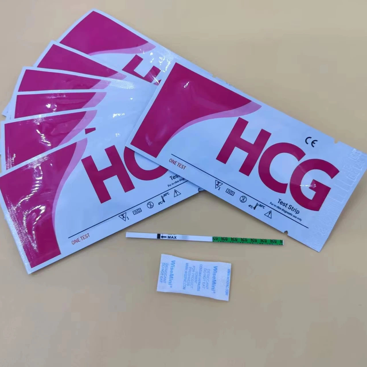 Best Selling Urine HCG Pregnancy Rapid Test Strip Manufacturers For vitro diagnostic use only