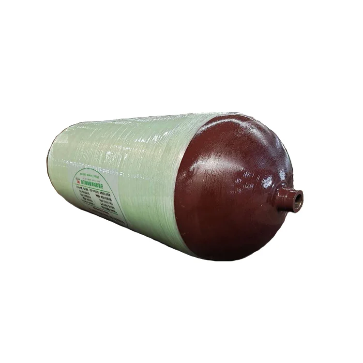 Cng Type 2 European Market Wrapped Fiberglass Composite Cng Gas Cylinder For Vehicles