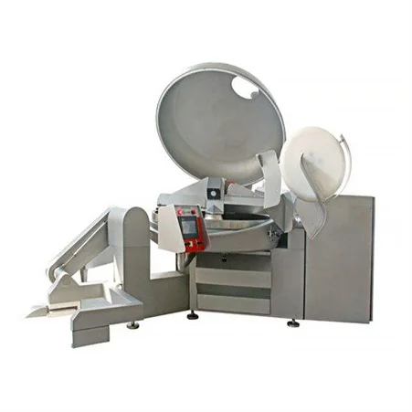 High Production Vacuum Bowl Cutter Stainless Steel Chicken Meat Cutting Machine For Food Factory