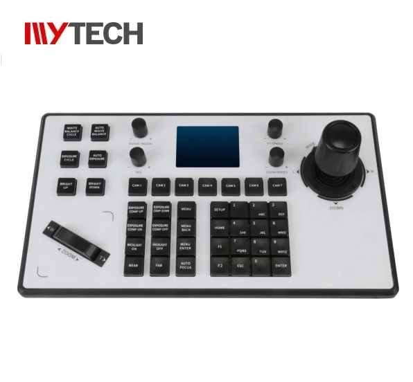 MYTECH High Quality Video Conference Controller IP 4D Keyboard Joystick PTZ Camera Controller Remote Control