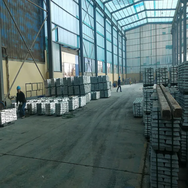 Zinc Metal Ingots pure Zinc Ingot 99.99%99.995%Zinc Ingots
