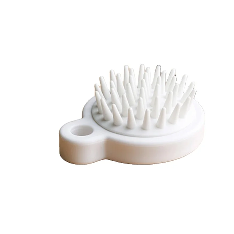 Japan Scalp health massage shampoo brush comb scalp cleaning silicone massage brush meridians brush manufacturer direct sales