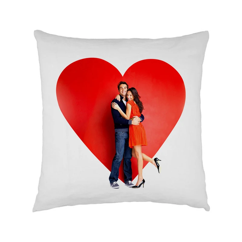 Sublimation Printable White Polyester Pillow Cover