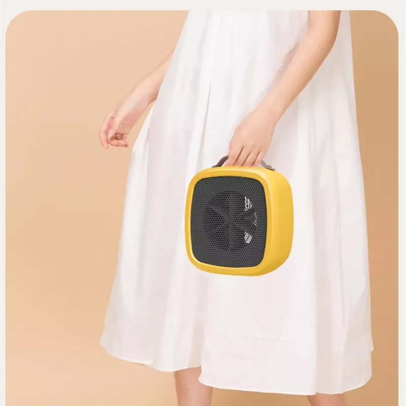 Small personal portable heater fan electric heaters for winter desk