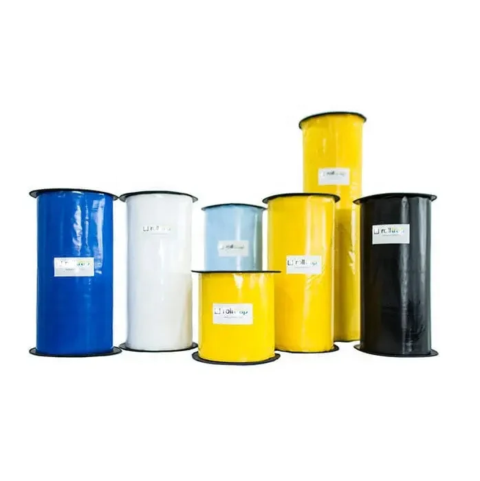 Double sided glue covered sticky roll for catching various flying insect pests