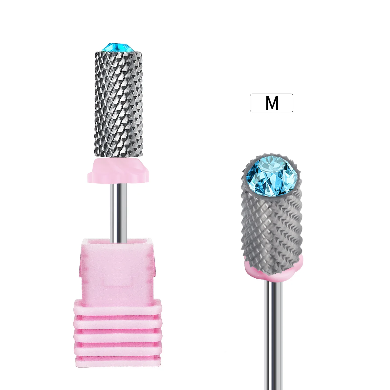 Nail Drill Bit Round Grinding Head Milling Cutters Manicure Pedicure Machine Accessories For Gel Polish Remover manicure Tool