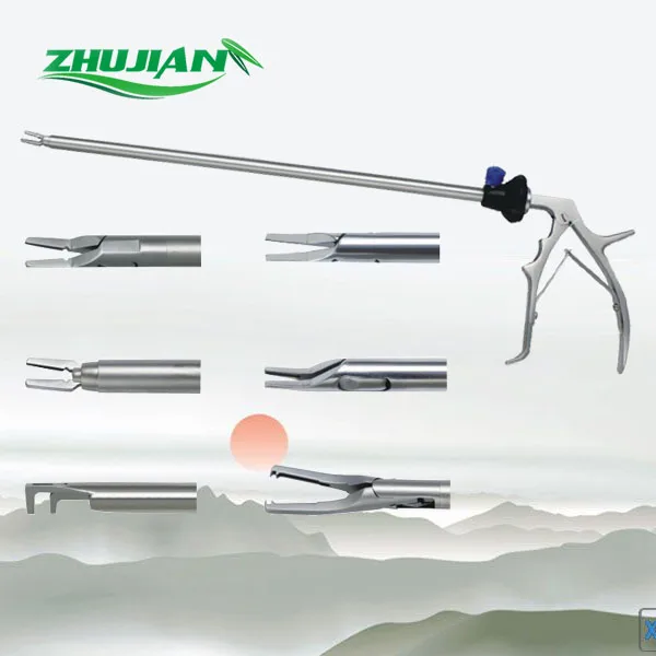 Laparoscopy clip applicator reusable clip applicator for laparoscopy surgery clip applicator