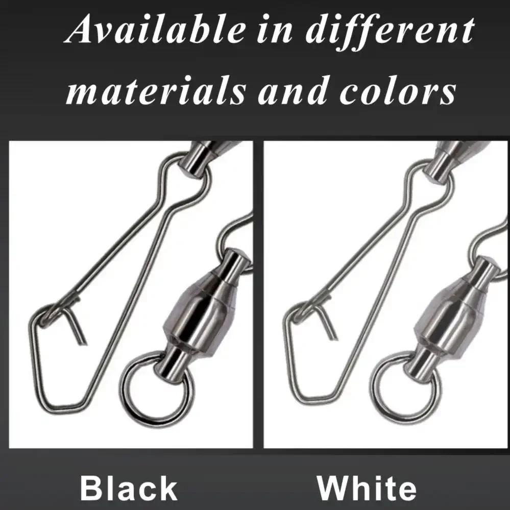 High quality fishing ball bearing rotating joint with hook buckle