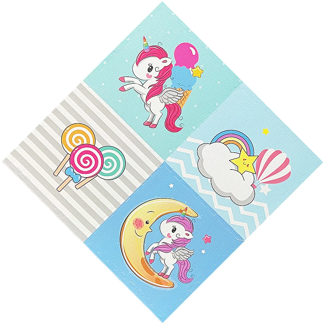 Kids Eva Foam Puzzle Floor Play Mat Baby Tatami Kids Puzzle Animal Waterproof Kids Playmats Puzzle Eva Foam Mat