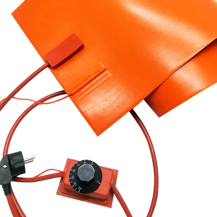 Lanchuang silicon nitride resistant thermal conductive round silicone pad rubber heater