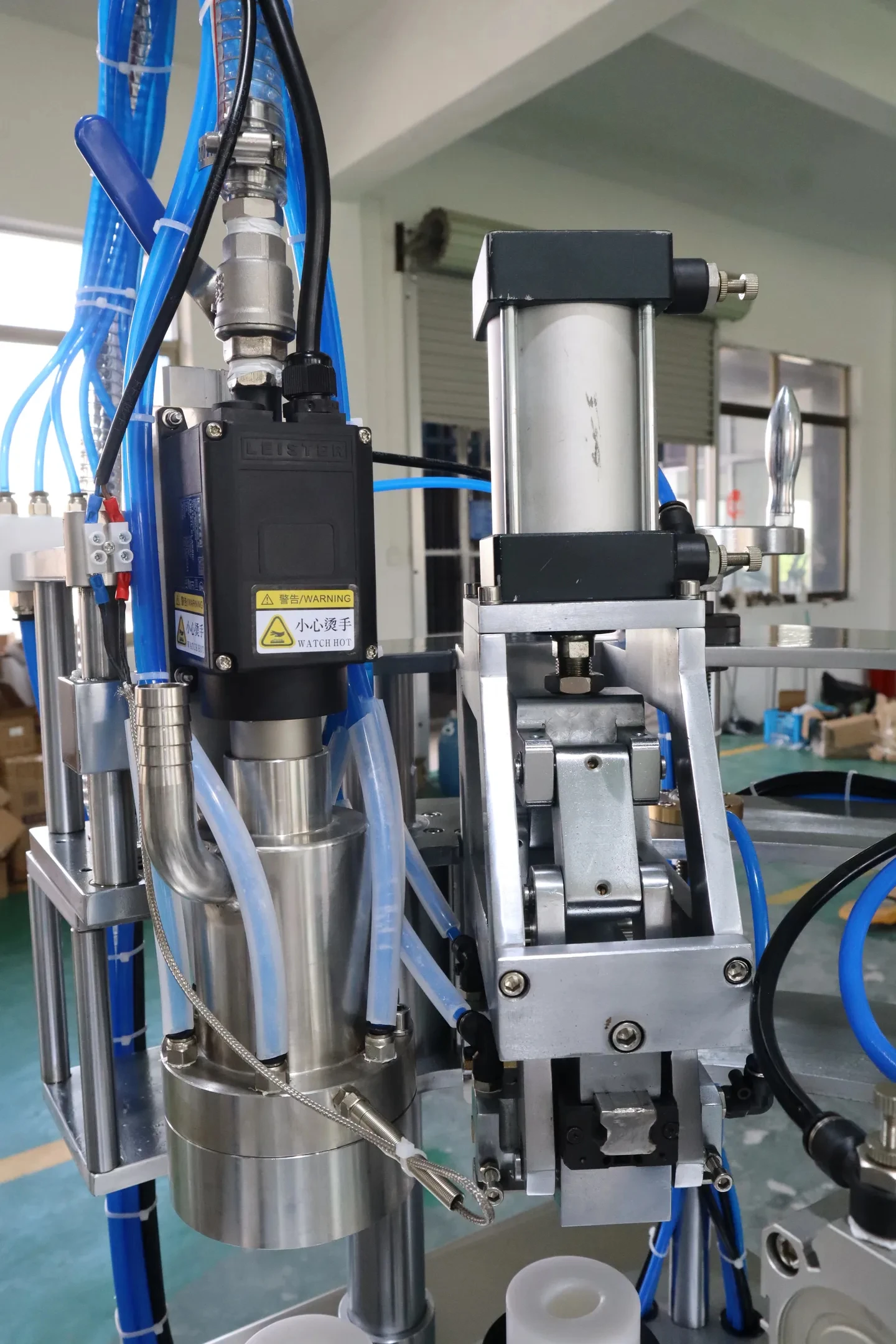 semi-auto inner heating collapsible tube filling and sealing machine cosmetic cream lotion gel tube filler and sealer