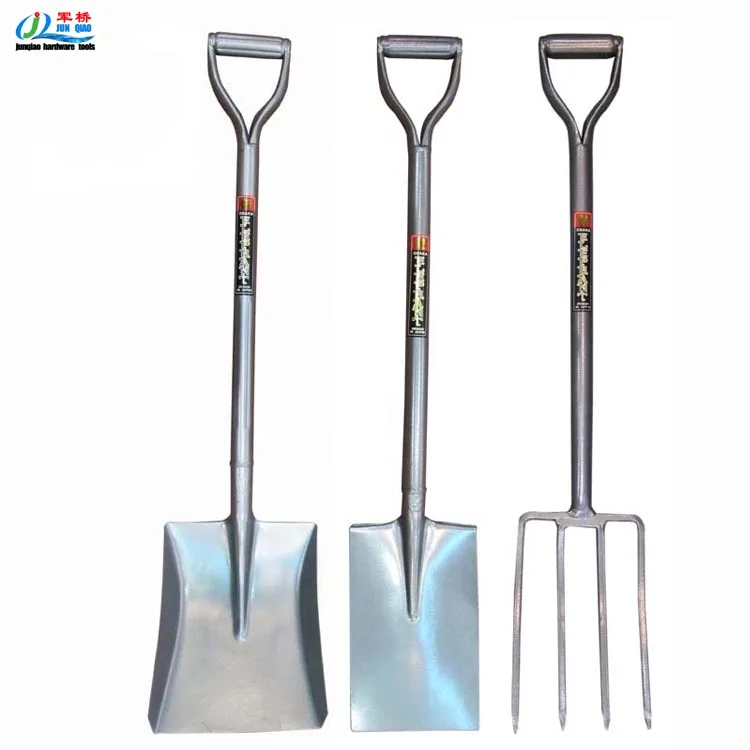 High quality heavy duty spade and shovel with Wooden Handle