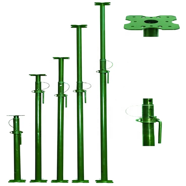Ranpu 2000-3600mm High Quality  steel props scaffolding props adjustable Steel prop Shuttering jacks for sale