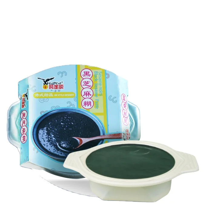 fast food Black sesame paste long shelf life Black sesame soup Nutritious Black sesame porridge for Breakfast