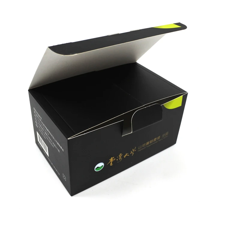 Custom Logo Full Color Printed recyclable fashion Foldable cardboard paper box