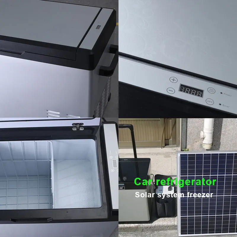 Langle Compressor car refrigerators car home dual purpose refrigeration 12v24v C CF45 new multi-functional portable refrigerator