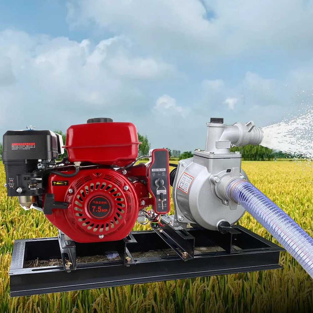 Farm Machinery 7.5 hp Electric start gasoline engine gasoline 4 stroke 215cc gasoline engine