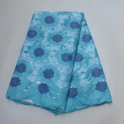 AG7249 swiss voile lace embroidered dress african lace fabrics 5 yards