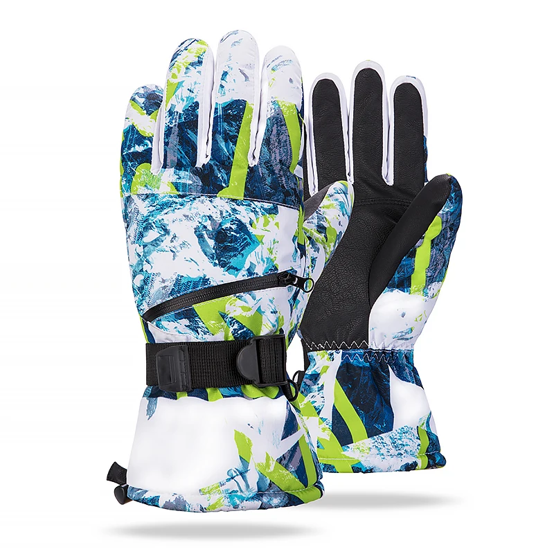 Ski And Snowboard Mittens Women Men Winter Thermal Ladies Snowboard Ski Mittens Gloves Mens Waterproof Winter Gloves