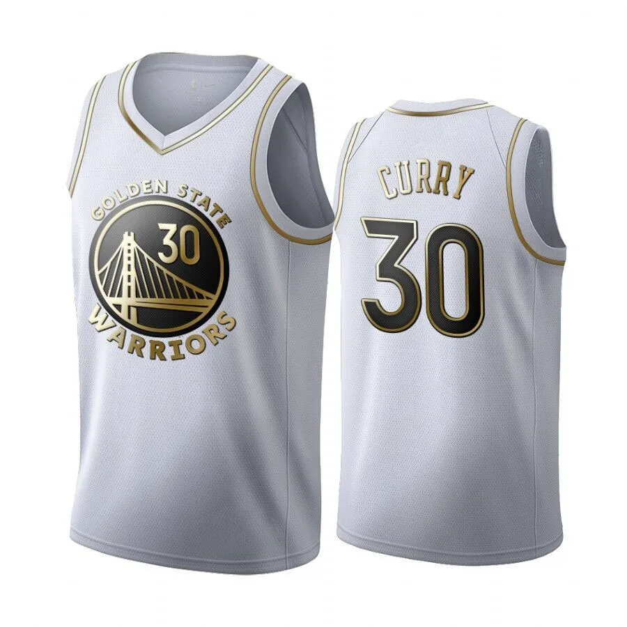 Customized Stephen Curry 30 Basketball Jersey Classics Embroidered Player Uniform 2022 New Arrivals