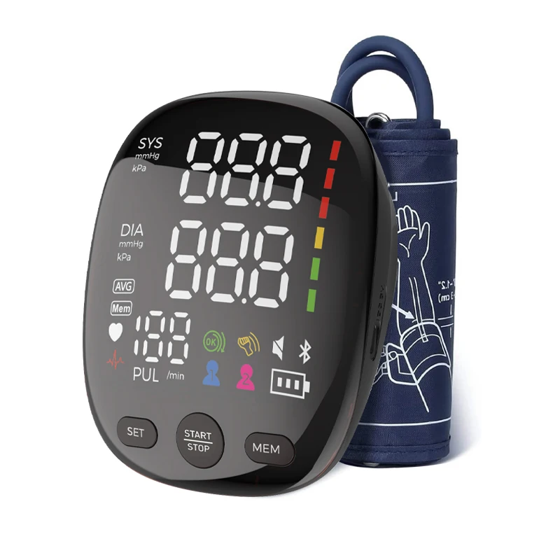 50% Discount Automatic Blood Pressure Machine Large LED Display With Backlight/Arrhythmia/Adjustable Large Cuff 22-42cm