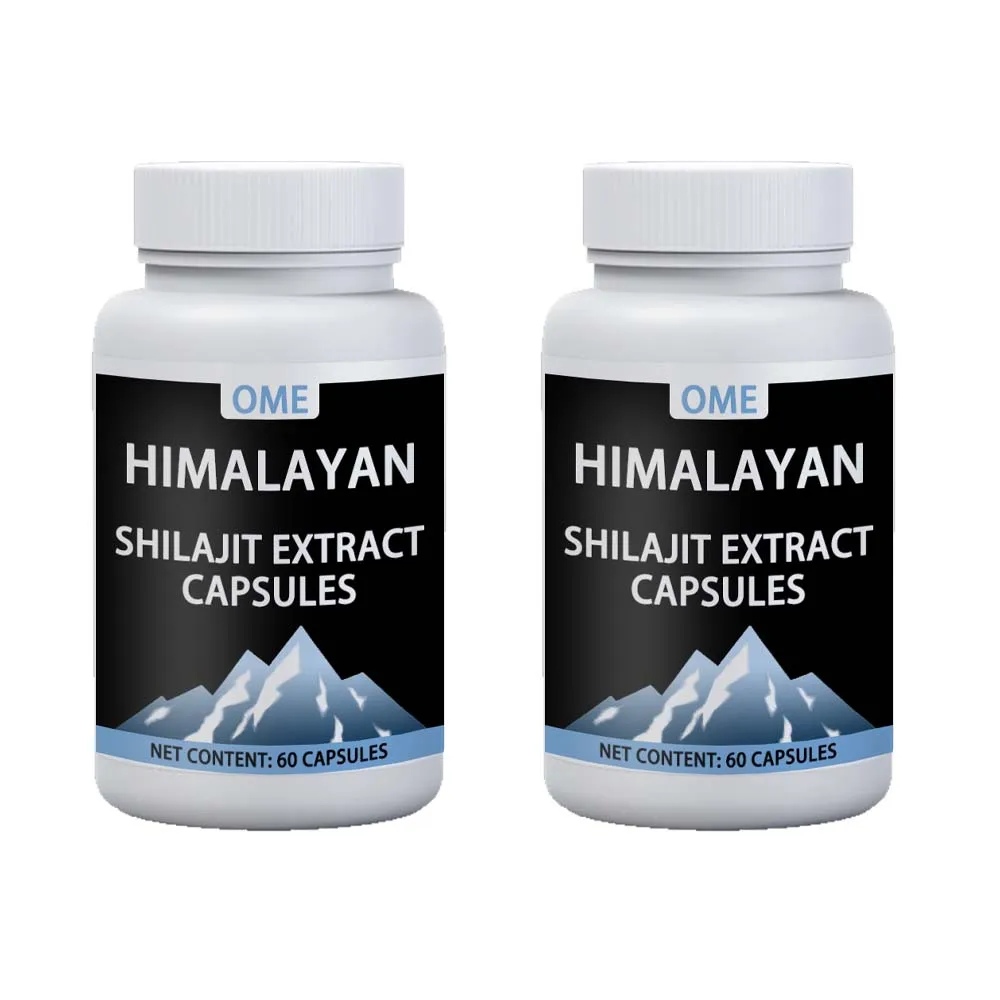 Капсулы собственной торговой марки OEM Himalayan Shilajit-таблетки богатые 85 минералами и гуминовой кислотой