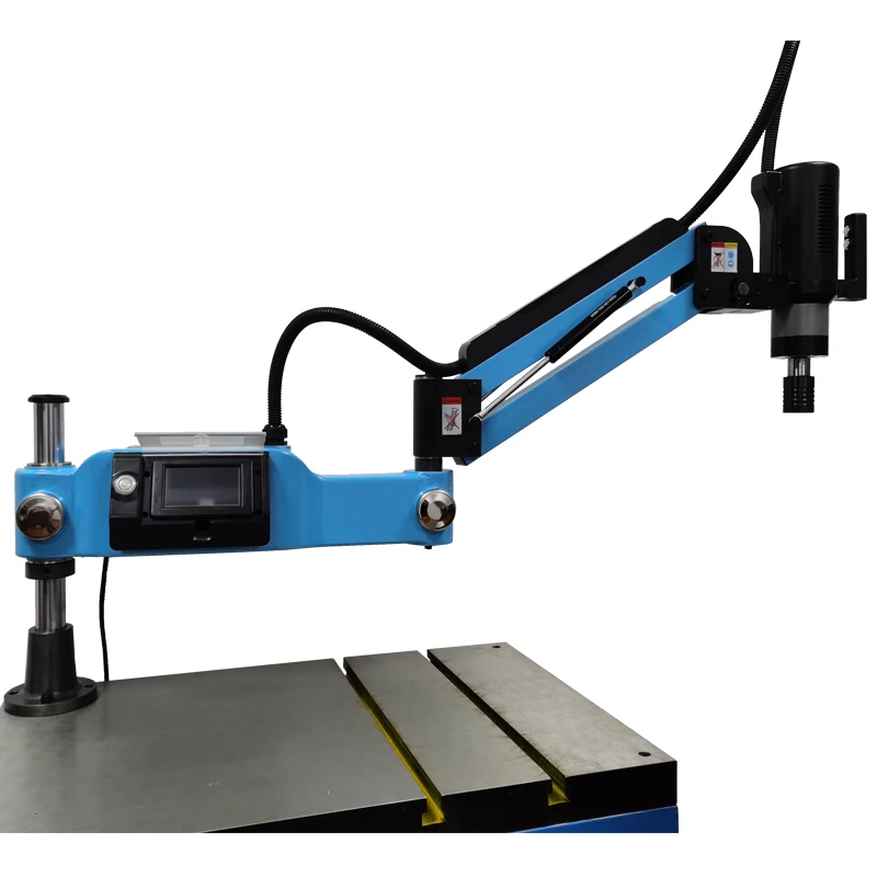 M6-M24 2021 Hot Sale Flex Arm Electric Universal Tapping Machine Swing-arm tapping machine Portable Electric Tapping Machine New