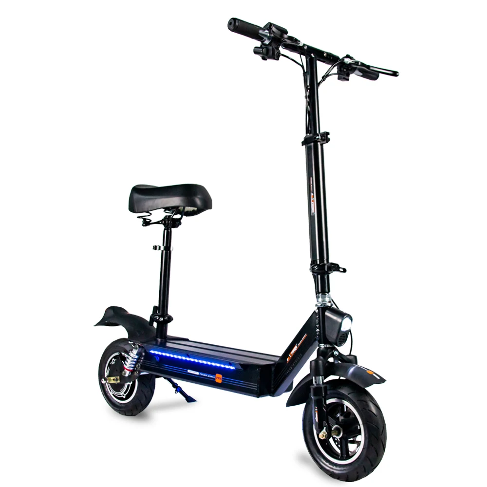 High Speed 500W Motor 10 Inch E-scooter Kick Electric Scooters Powerful Electric Scooter For Adult