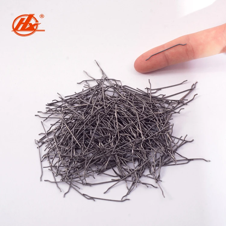 Super Short Steel Fiber Precast Concrete For Industrial Floor, Tunnel Shotcreet And Dam