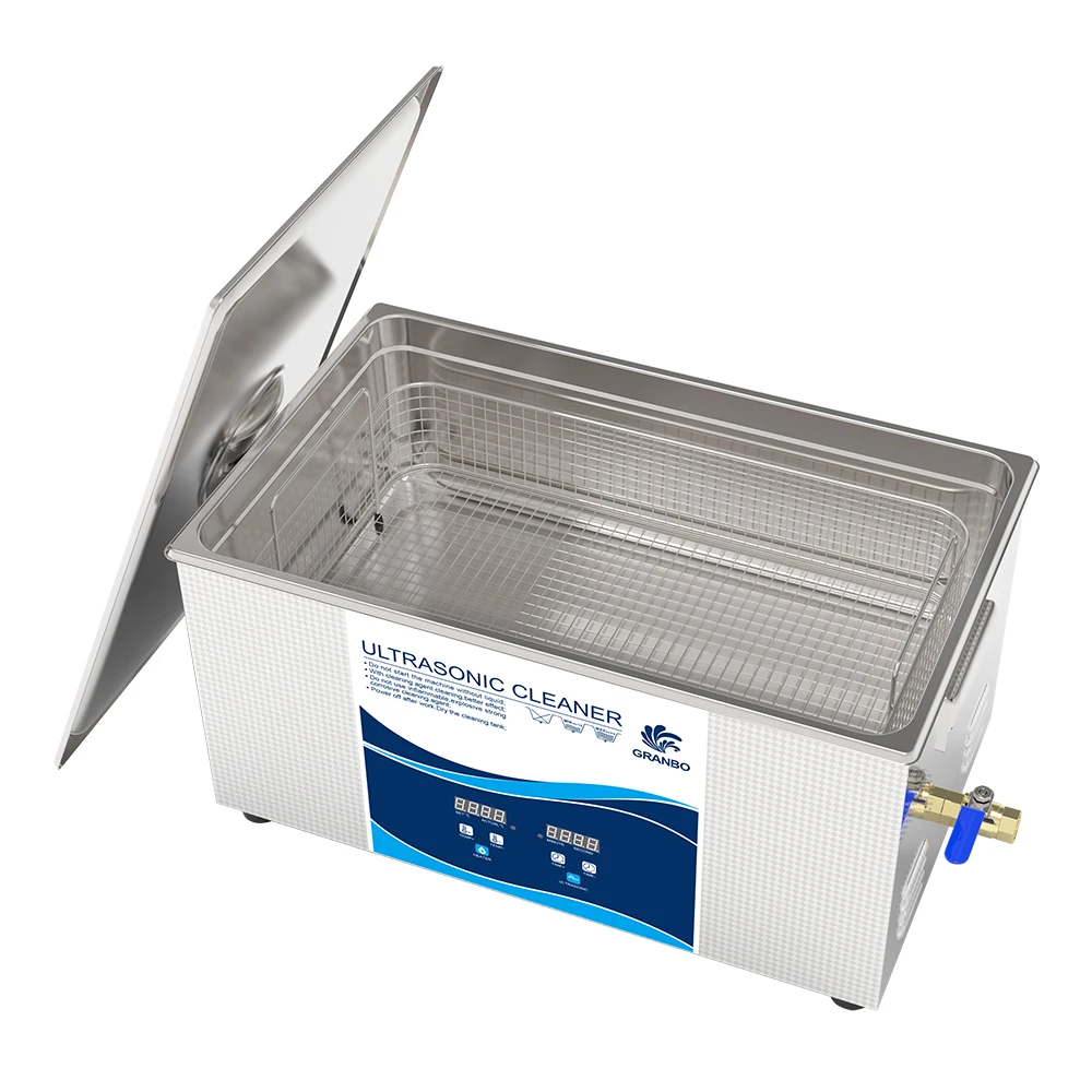 22L Digital Timer Heater Adjust with Degas Lab Medical Ultrasound Cleaning Bath DPF Oil Rust Other Ultrasonic Cleaners Machine
