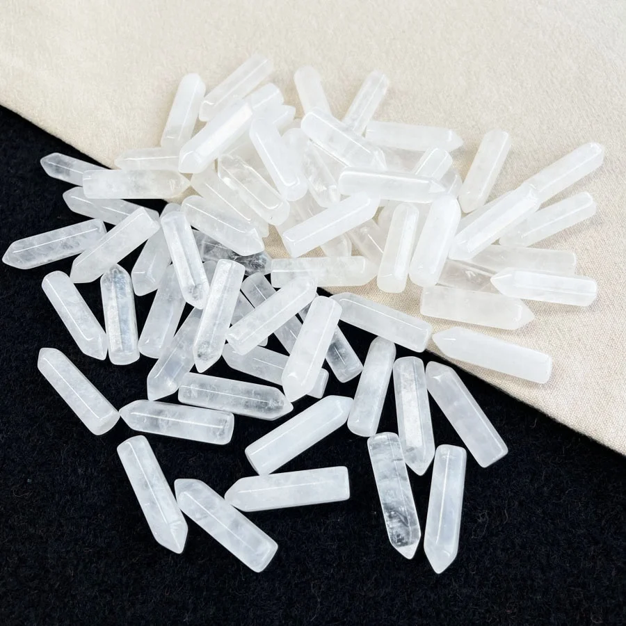 Wholesale Bulk Natural Gemstone Clear Quartz Crystal Wand Point Tower