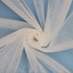 100% Polyester Hexagonal Transparent Mesh Fabric Roll for Mosquito Net Wedding Dress Wedding Petticoat Tent on sale