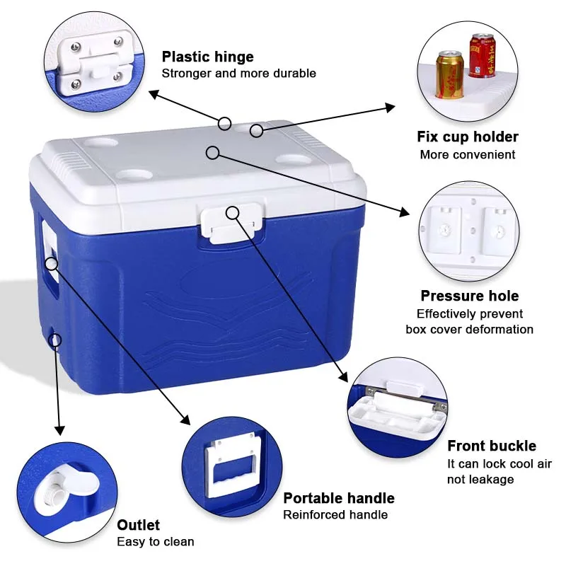 High-quality 3 in 1 custom made insulated wine beer large outdoor manufacturer shipping thermal portable coolers combos set