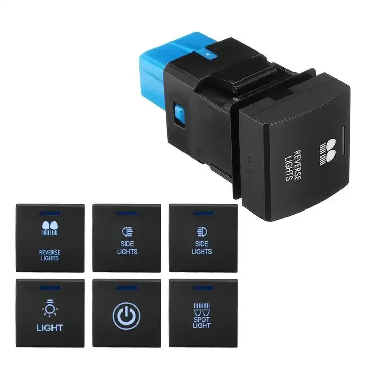 Waterproof Front Fog Light Switch Button with Wire Kit Suitable for Toyota Camry Avalon RAV4 2019 2020