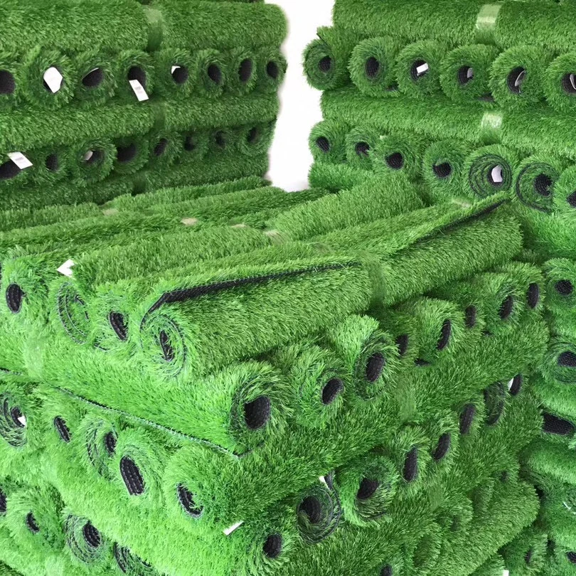 Uni Carpet Small Garden Landscape Turf Gym Artificial Grass Roll Green Rug Cesped Grass Carpet Decoration Floor Synthetic Carpet
