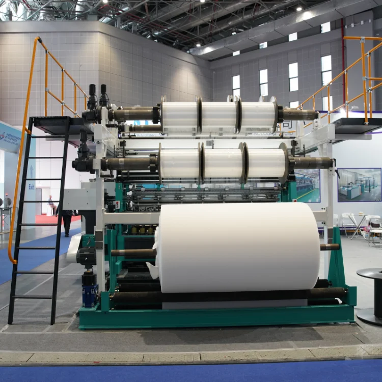 Double Needle Bed Raschel RD7 Warp knitting Machine For warp knit fabric cotton