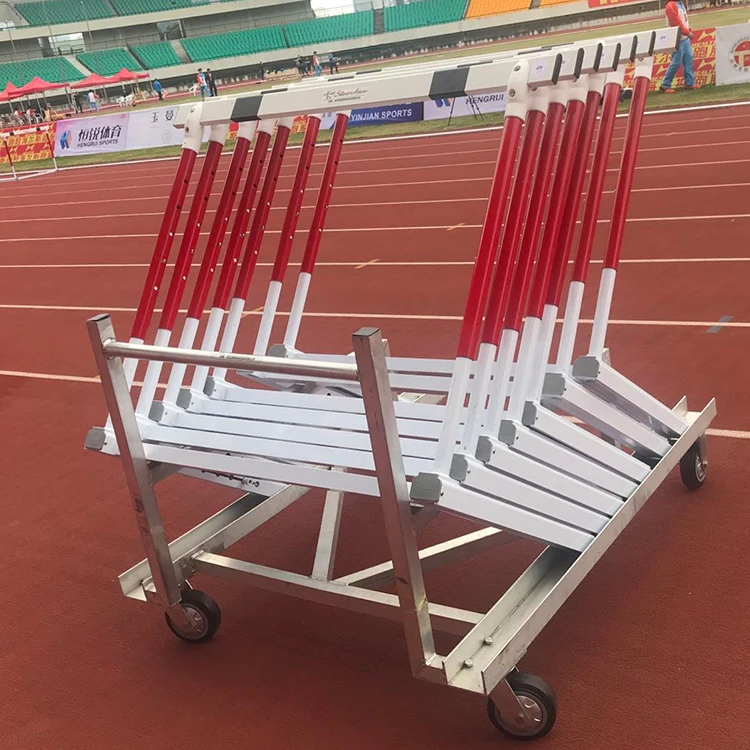 Certificated track and field competition hurdle Athletics barrier hot sale iaaf athletics hurdles