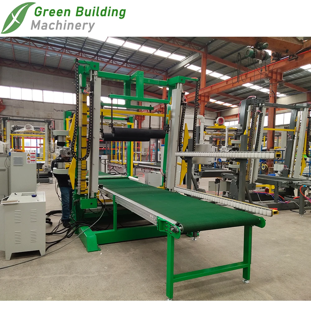 Full automatic EPS foam cutter   Automatic wire set EPS foam cutter  Continuous type automatic wire setting hot wire foam cutter