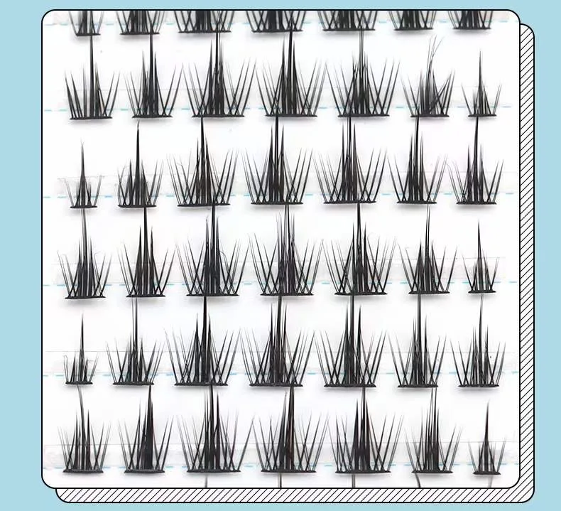 Diy segment lashes pre cut lashes lash supplies wholesale tweezers