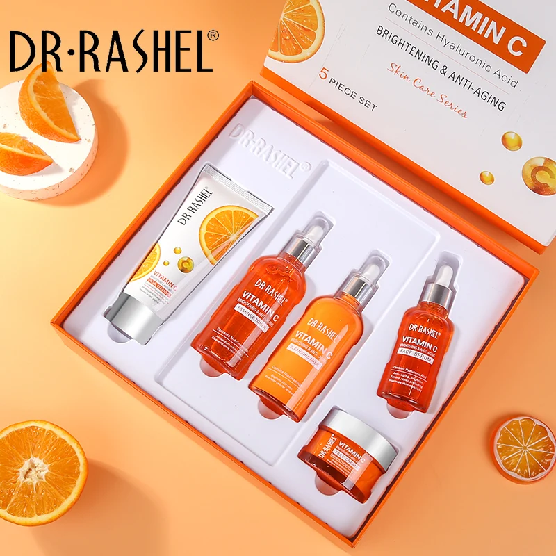 DR RASHEL Vitamin C brightens dark circles whitening brightening anti-aging skin care set 1557