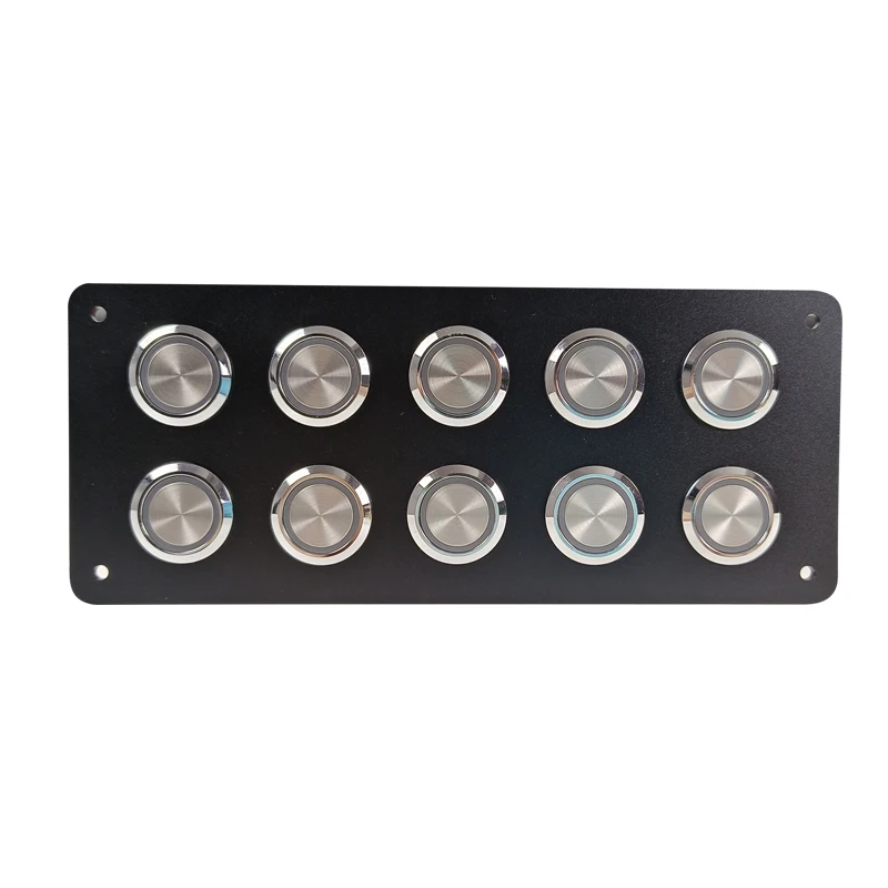 RV Caravan Motorhome  accessories circular control panel central control aluminum alloy