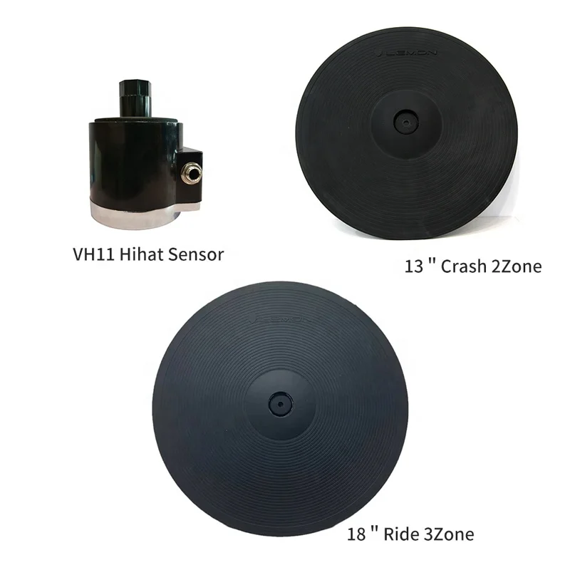 Lemon electronic drum cymbals bundle C-set  vh11/13/18