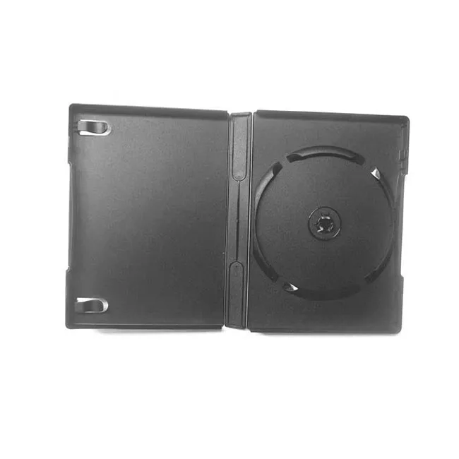 22MM Single Rewritable DVD Case Black Eco Material Multimedia CD DVD Case