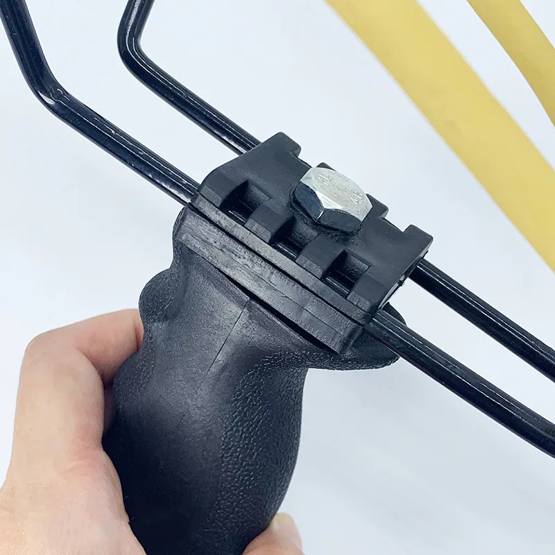 Outdoor Hunting Slingshot 6090 Rubber Band Steel Ball Slingshot for Hunting Shooting